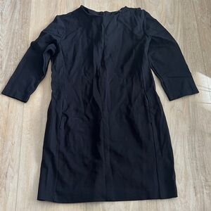 Uniqlo Black Long Sleeve Dress